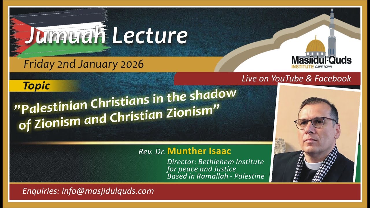 Rev Dr Munther Isaac - Palestinian Christians in the shadow of Christian Zionism