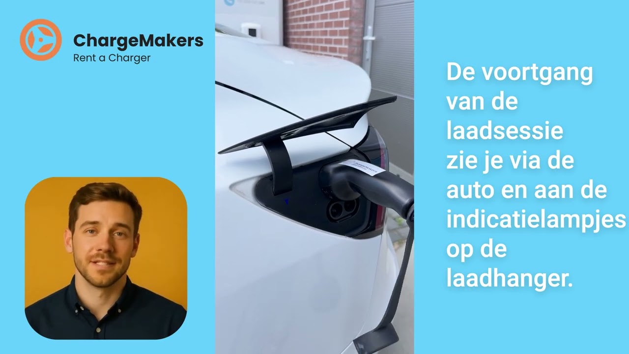 Instructiefilmpje Mobiele EV Lader 6x22kW AC |  Laadhanger | Huur bij ChargeMakers
