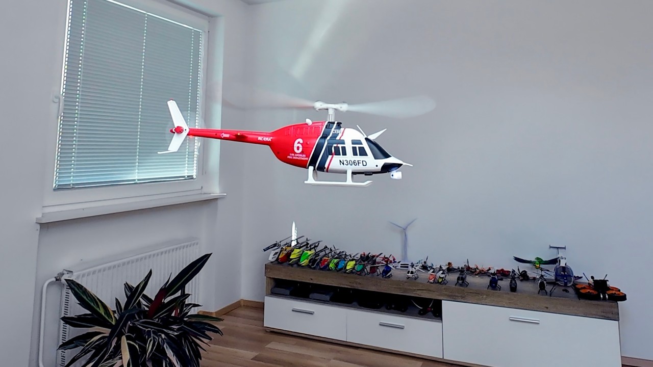 MD500 & Bell 206 Helicopters | Two Indoor Flights | RC ERA