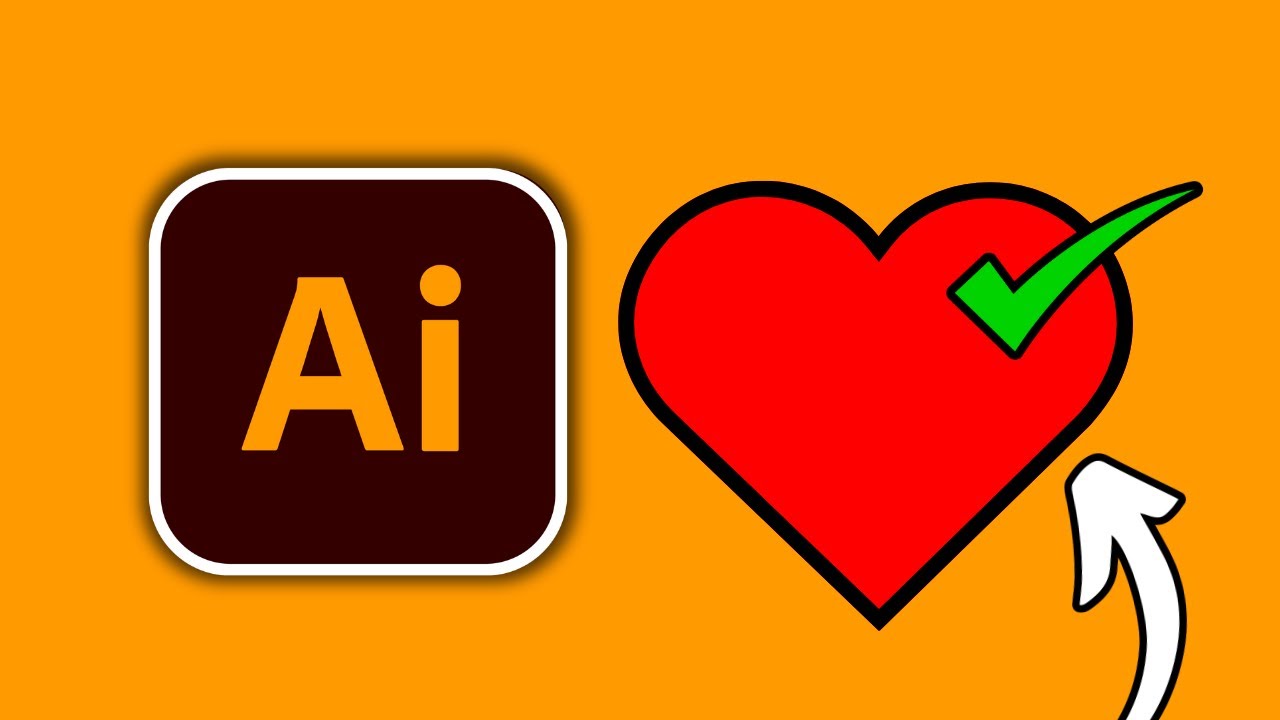 How To Make a Heart Shape in Adobe Illustrator (Quick & Easy)