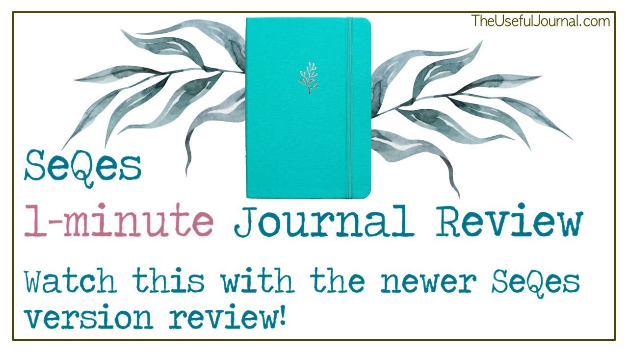 One minute review of the Seqes 160gsm dot grid journal