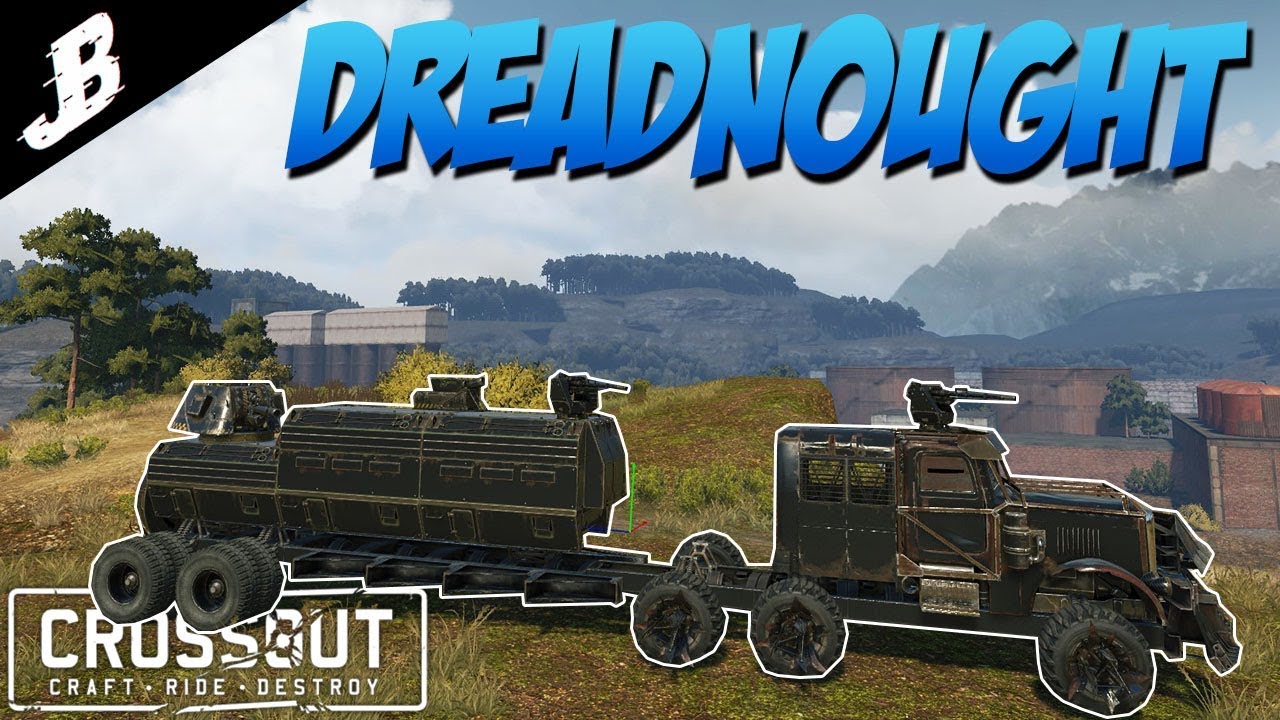 Crossout - Death Race Dreadnought Build (Crossout Gameplay)
