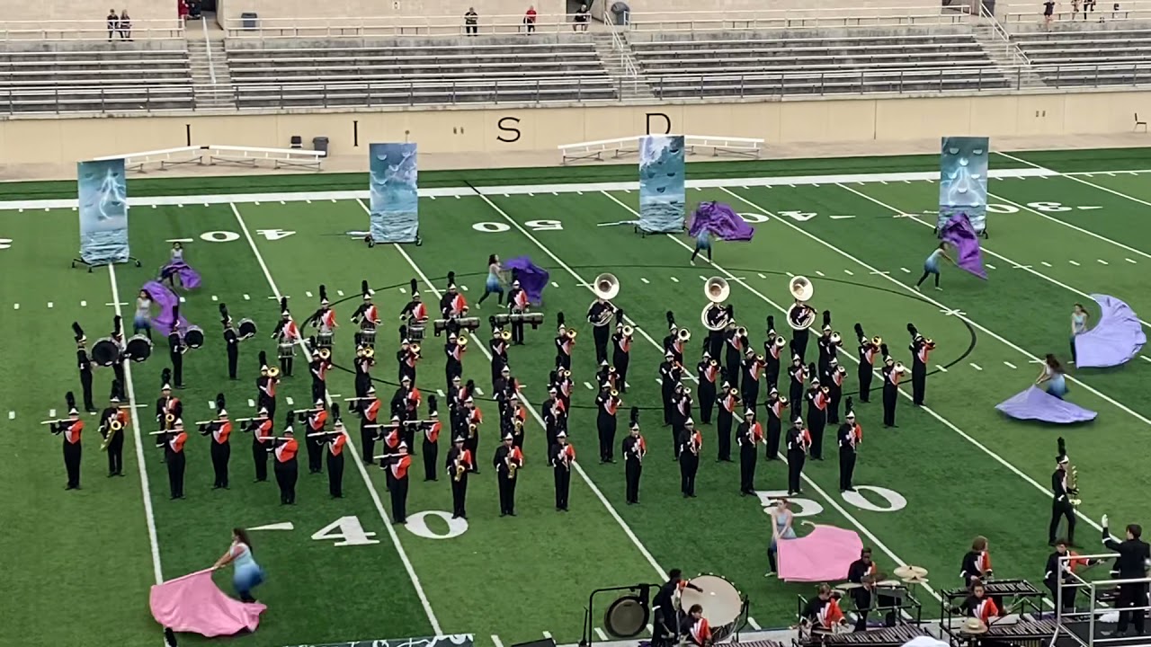Medina Valley Marching Band Lightning Storm Area Comp