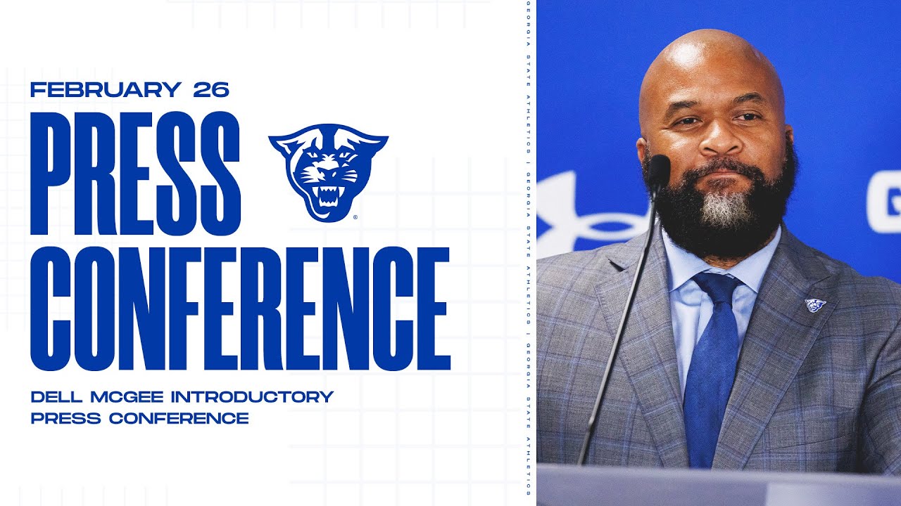 PRESSER: Dell McGee Introductory Press Conference | Georgia State Football