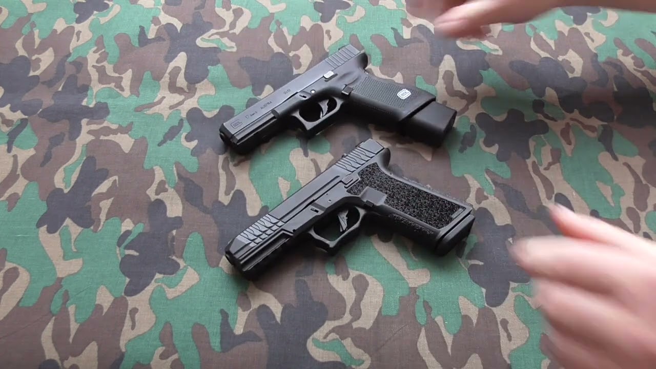 Double Eagle JDG P80 PFS9 Polymer80 gas GBB & chrono.