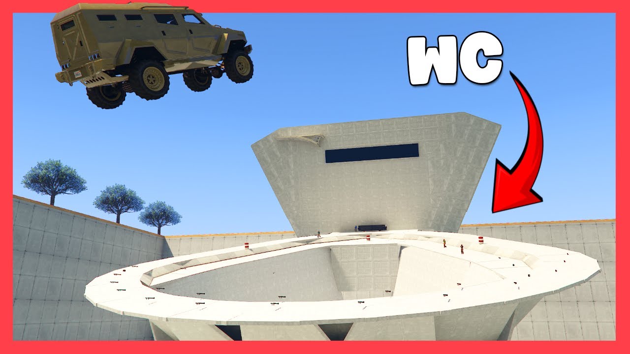 Toilet VS Auto's in GTA V