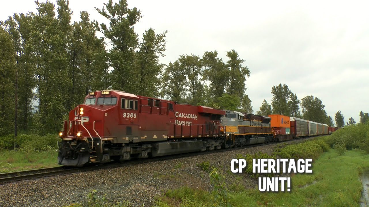 Railfan BC: May 2023 - CP Heritage Unit!