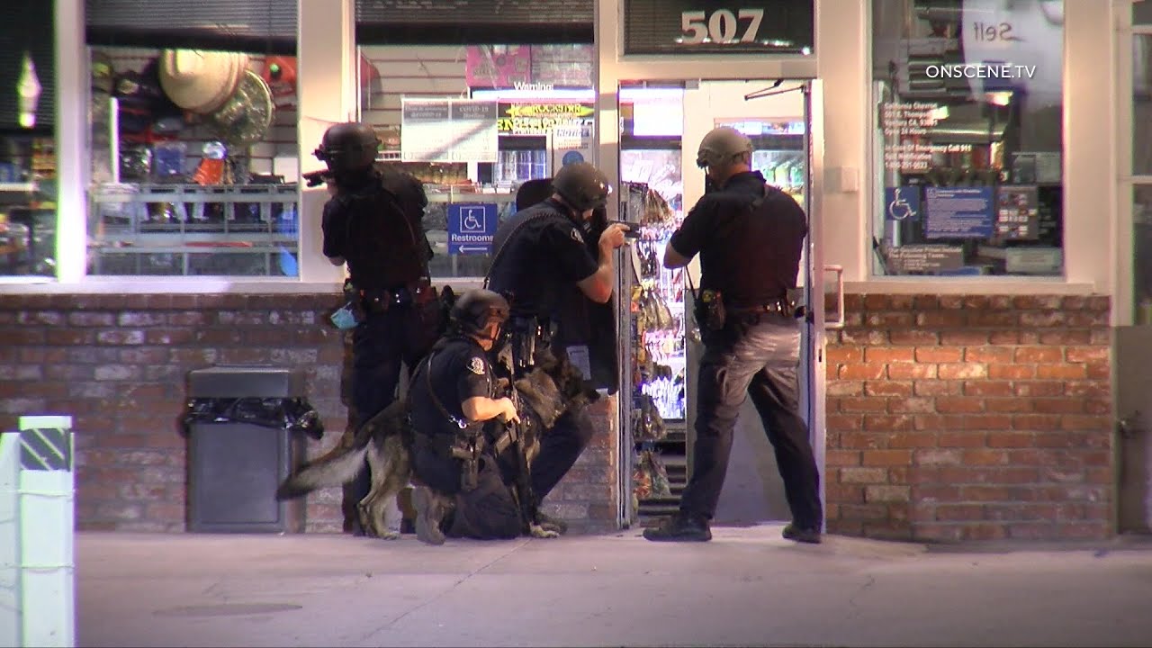 Ventura Police Catch Employee Burglarizing Gas Station Safe