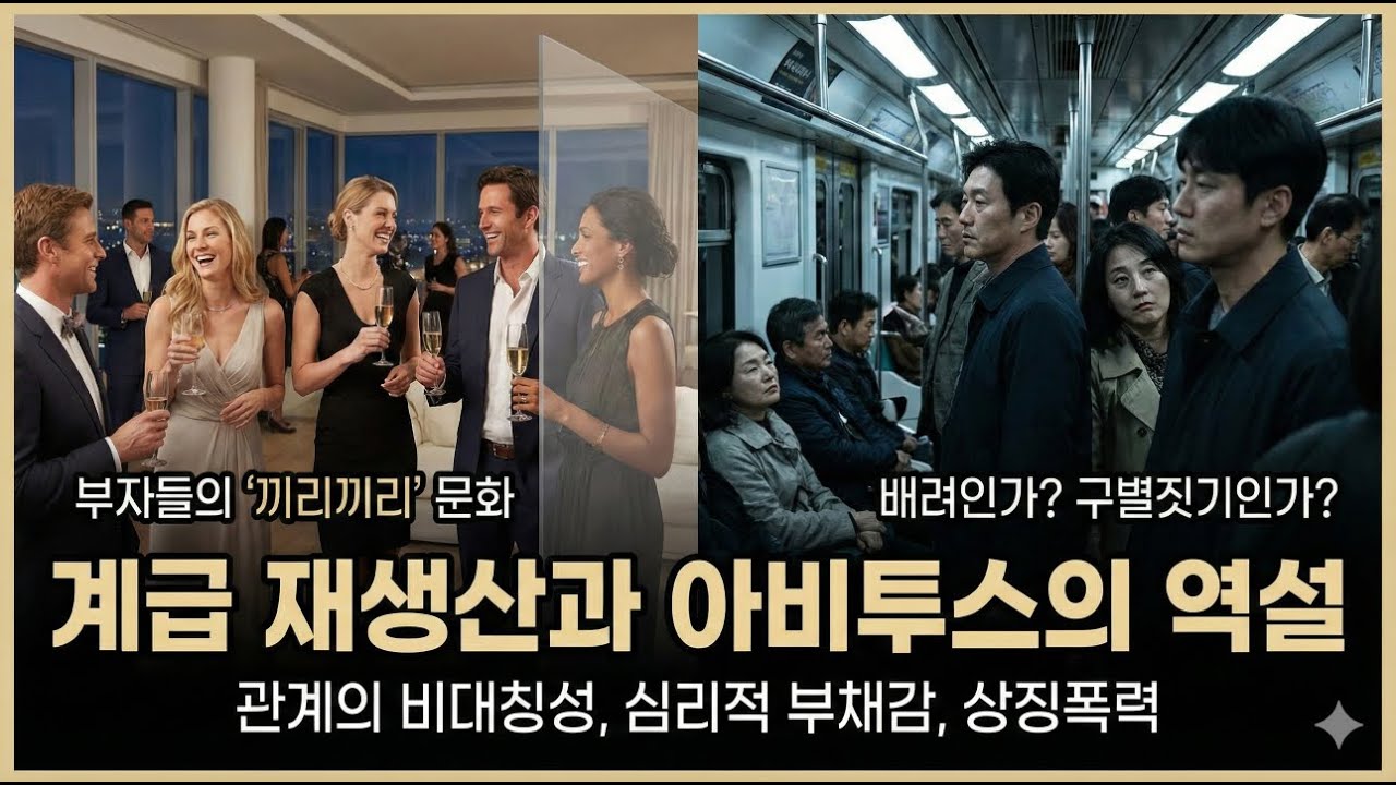 부자들은 왜 부자들끼리만 만나는가: 부르디외, 아비투스의 역