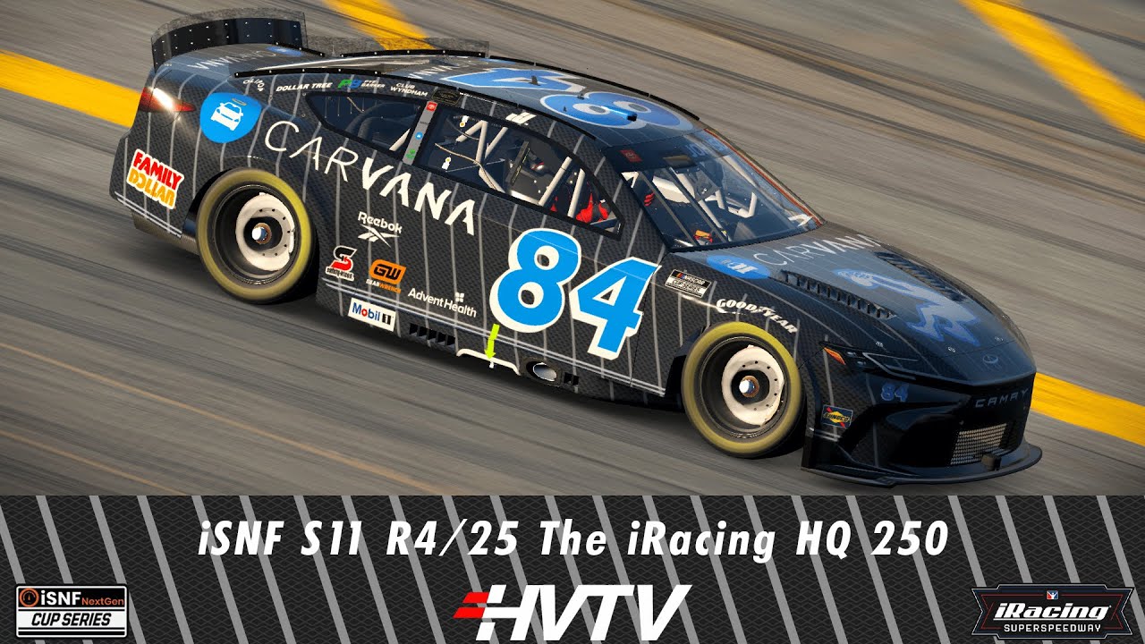 The iSNF Cup Series: The iRacing HQ 250 | Season 11 Race 4