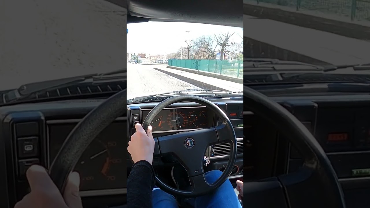 #alfisti #alfaromeo #youtubeshorts #alfaromeo75 alfa romeo 75 on board...