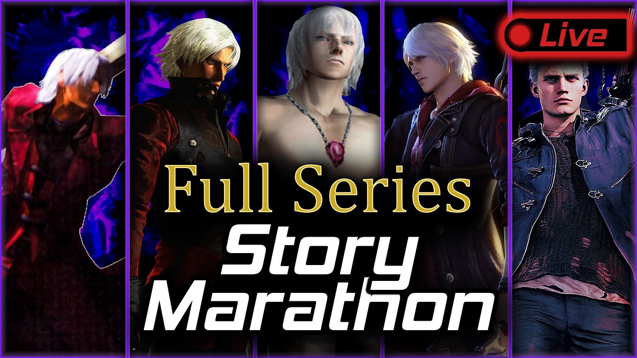 Devil May Cry Story Marathon! | !DemonPrix NEXT WEEK! |