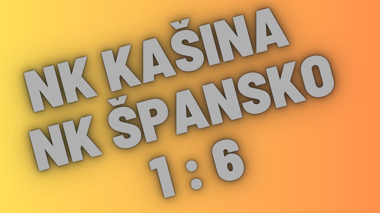 2023-05-28 NK Ka&scaron;ina -  NK &Scaron;pansko