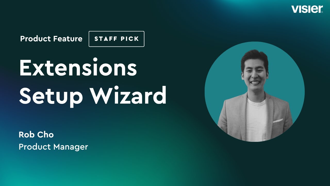 Visier Product Staff Pick - Extensions Setup Wizard