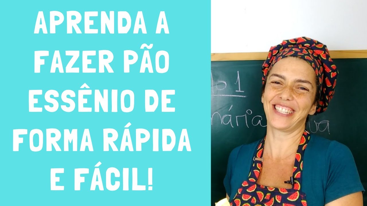Aprenda a fazer PÃO ESSÊNIO de forma rápida e fácil!
