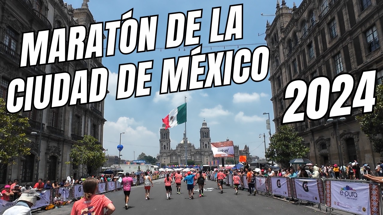 XLI MARATÓN DE LA CIUDAD DE MÉXICO 2024 | MARATON CDMX | MARATON MEXICO