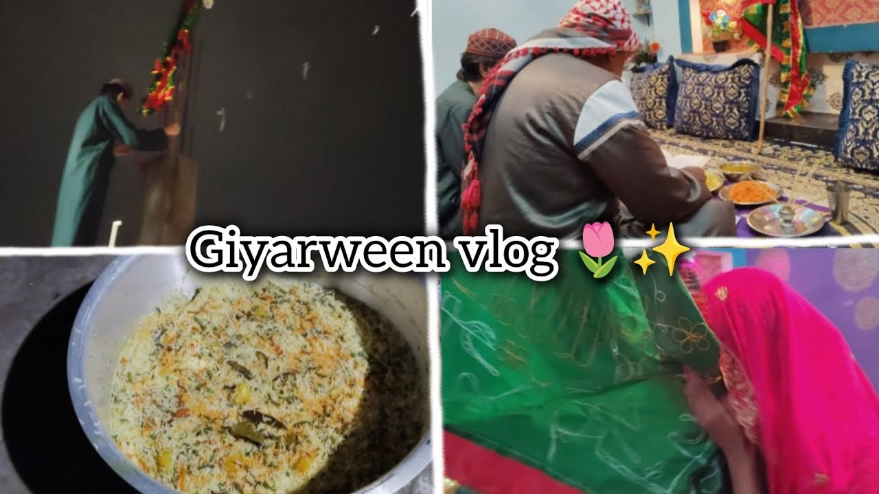 Giyarween vlog..! I know it's too late sorry👉👈..! Uzmakhanvlogs..!!