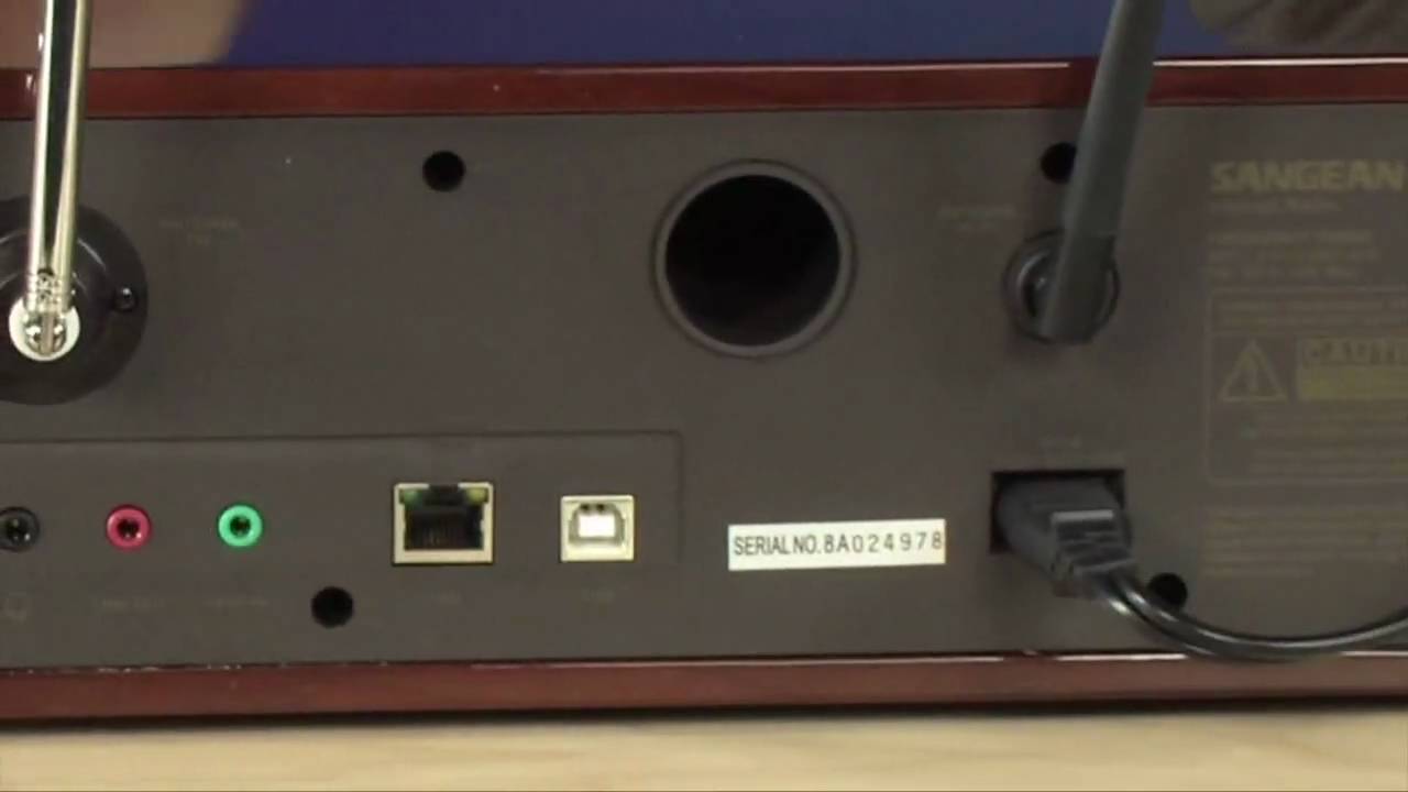 Sangean WFR-1 Internet Clock Radio