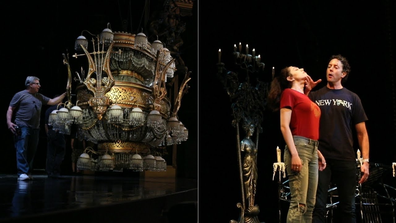 Magic, pyrotechnics and an exclusive backstage tour of Phantom of the Opera