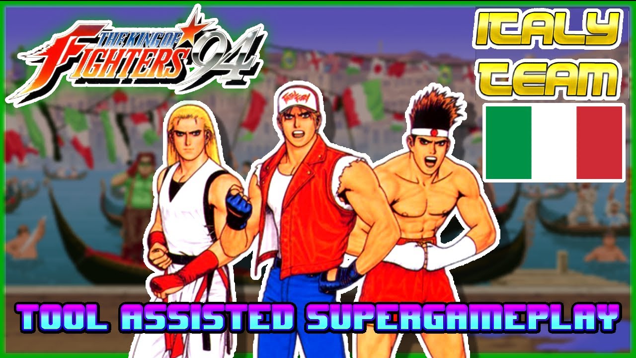 [TAS] The King of Fighters '94 Italy team (Fatal Fury team)