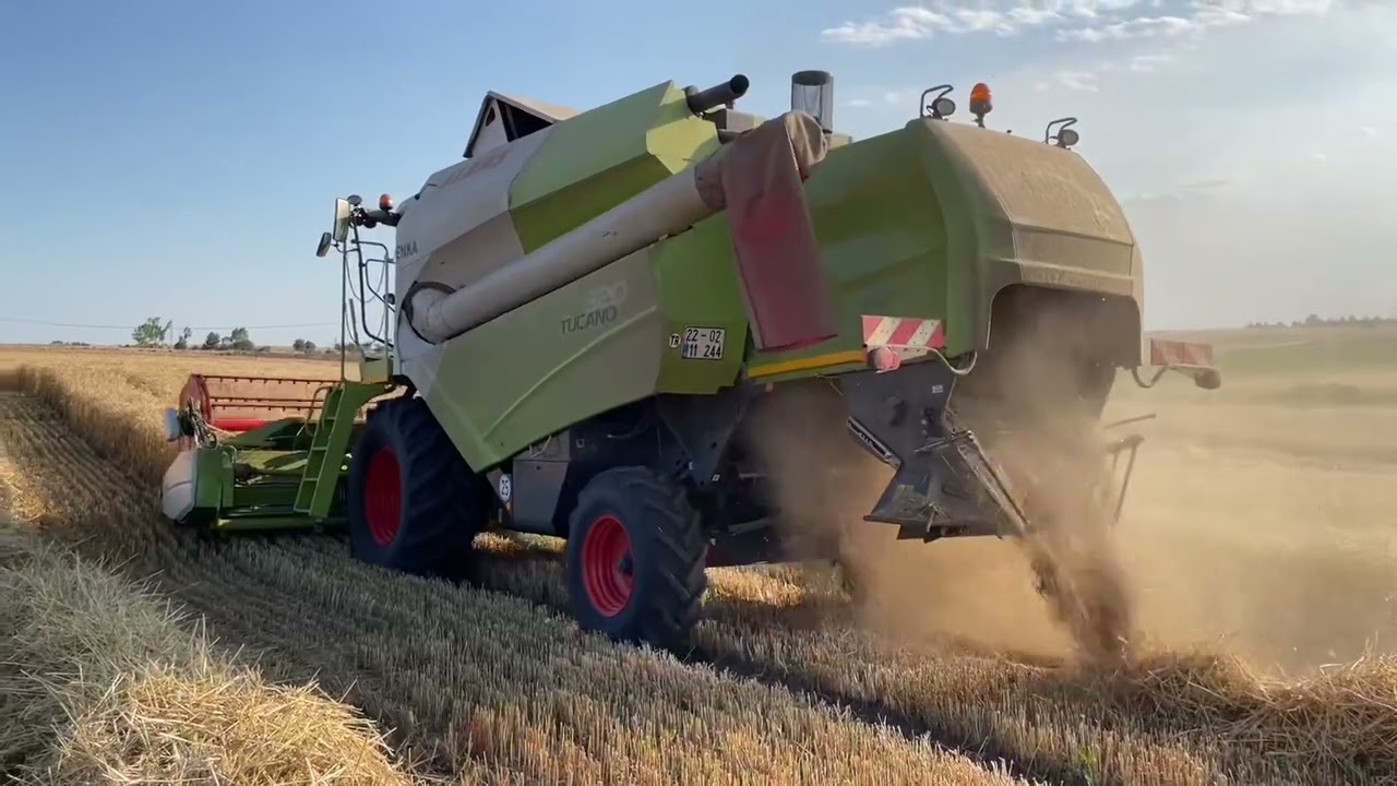 2023 BUĞDAY HASADINA BAŞLADIK | CLAAS TUCANO 320 vs FENDT 313