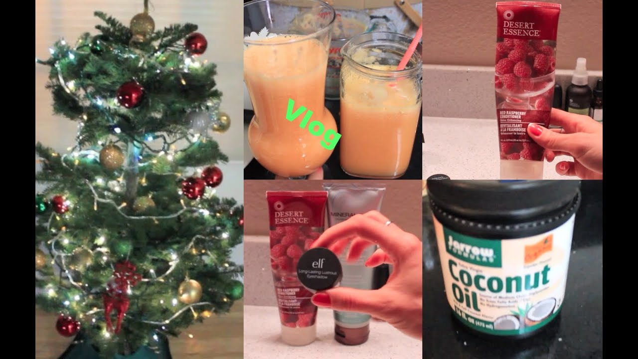 Vlog 9: лучший кондиционер для волос, тени за 3$, посылки Iherb, Dubli, елка, супер-завтрак