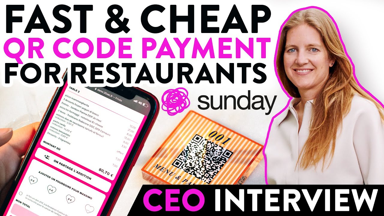 QR Code Payment For Restaurants | Sunday App CEO interview