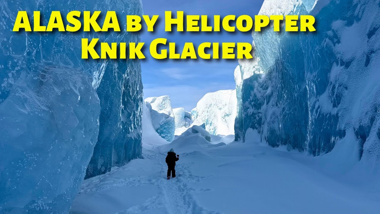 Аляска на вертолете: приключение на ледниках с потрясающими видами!