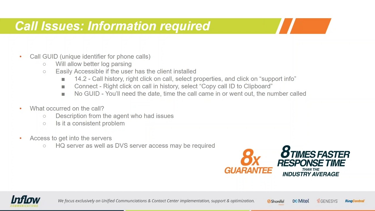 How to Troubleshoot Mitel/ShoreTel Call Issues Using Logs
