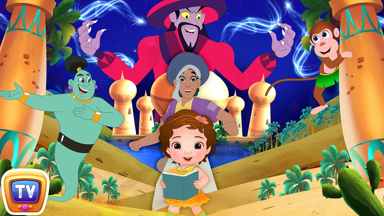 ChuChu's Brave Rescue: Saving Aladdin from Danger! Magical Carpet with ChuChu & Friends