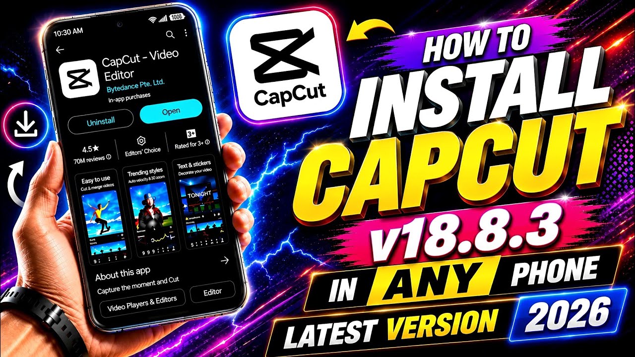 How To Download Capcut v18.8.3 | How To Download Capcut | Capcut Latest 2026