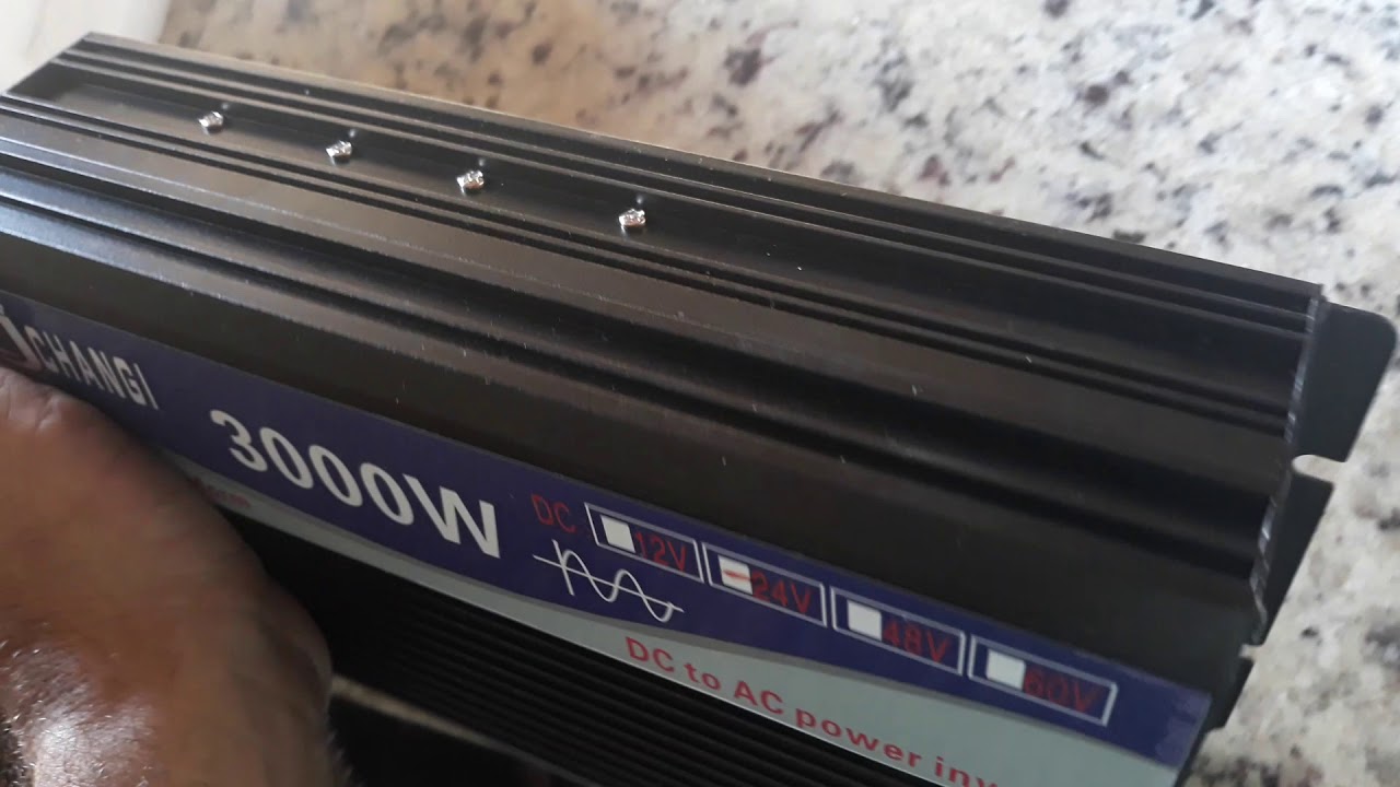 Inversor Changi onda senoidal 3000w de pico chegoo