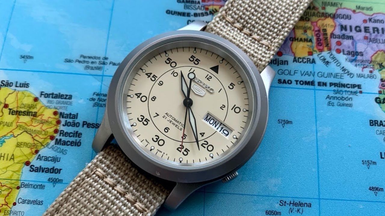 SEIKO 5 SNK803: A Wonderful & Affordable Small Size Field Watch With Automatic Movement | Unboxing
