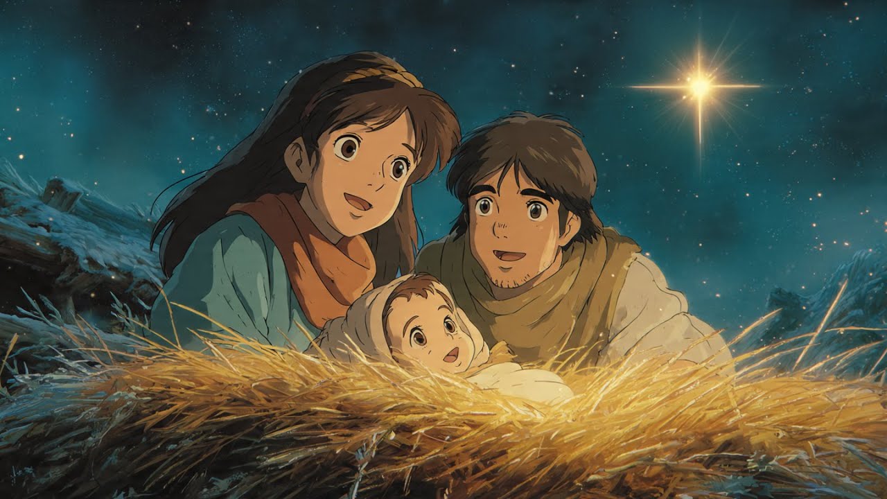 A História do Nascimento de Jesus ⭐👶 | Deus Enviou a Luz do Mundo 💛 | História Bíblica Infantil
