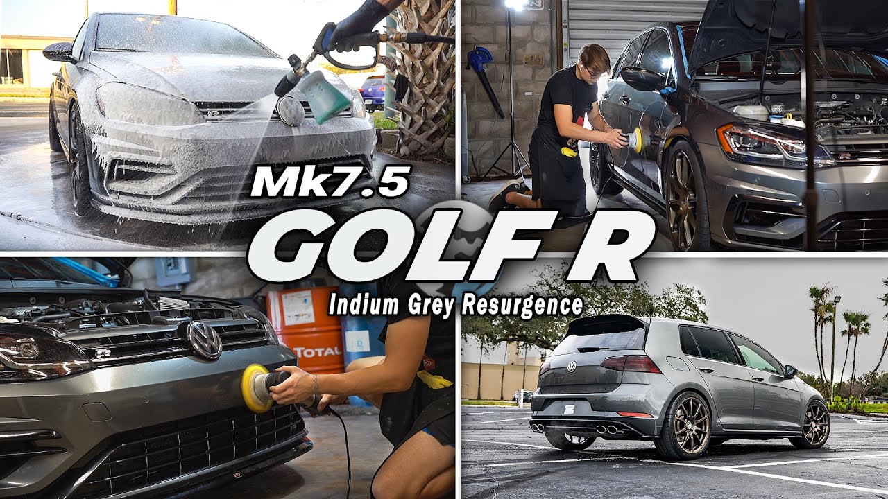Mk7.5 Golf R | Возвращаем КРАСОТУ цвета «Индий-серый металлик»