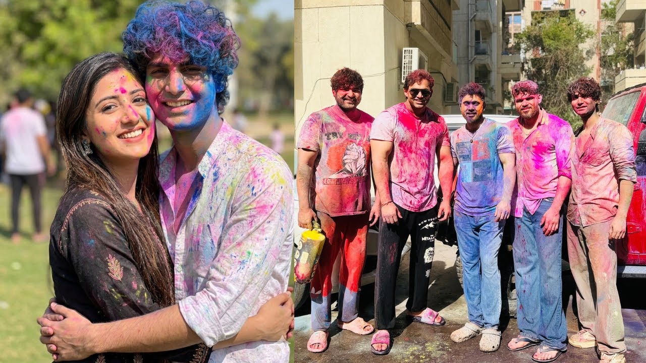 Aisi Holi Kabhi Nahi Kheli Hoge Last Mein Jo Hua Shock Kar Dega!🫣❤️