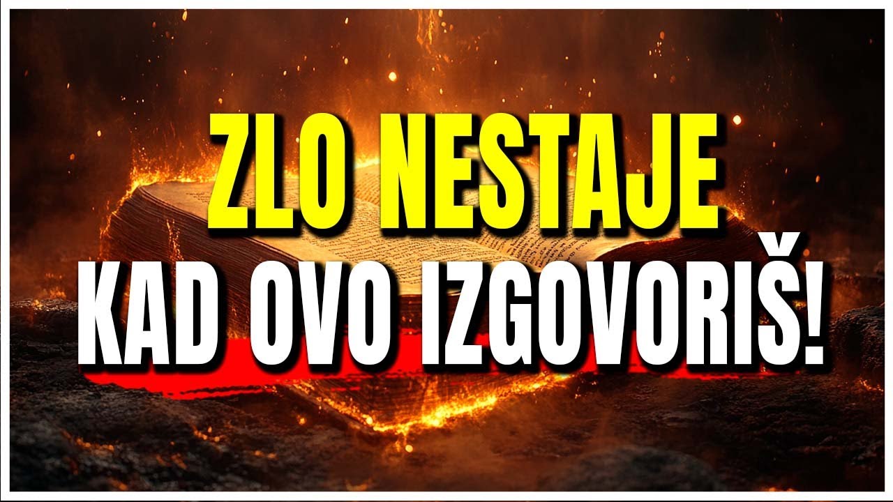Najmoćnija molitva za UNIŠTENJE čarolije i AKTIVIRANJE božanske zaštite!
