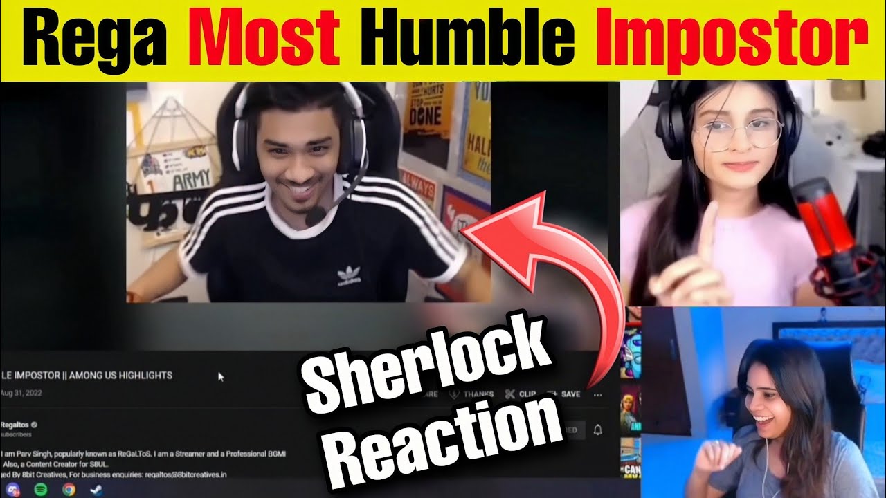 𝗦𝗵𝗲𝗿𝗹𝗼𝗰𝗸 𝗥𝗲𝗮𝗰𝘁𝗶𝗼𝗻 𝗼𝗻 𝗥𝗲𝗴𝗮 𝗠𝗼𝘀𝘁 𝗛𝘂𝗺𝗯𝗹𝗲 𝗜𝗺𝗽𝗼𝘀𝘁𝗼𝗿 🔥 #Regaltos #soul #s8ul