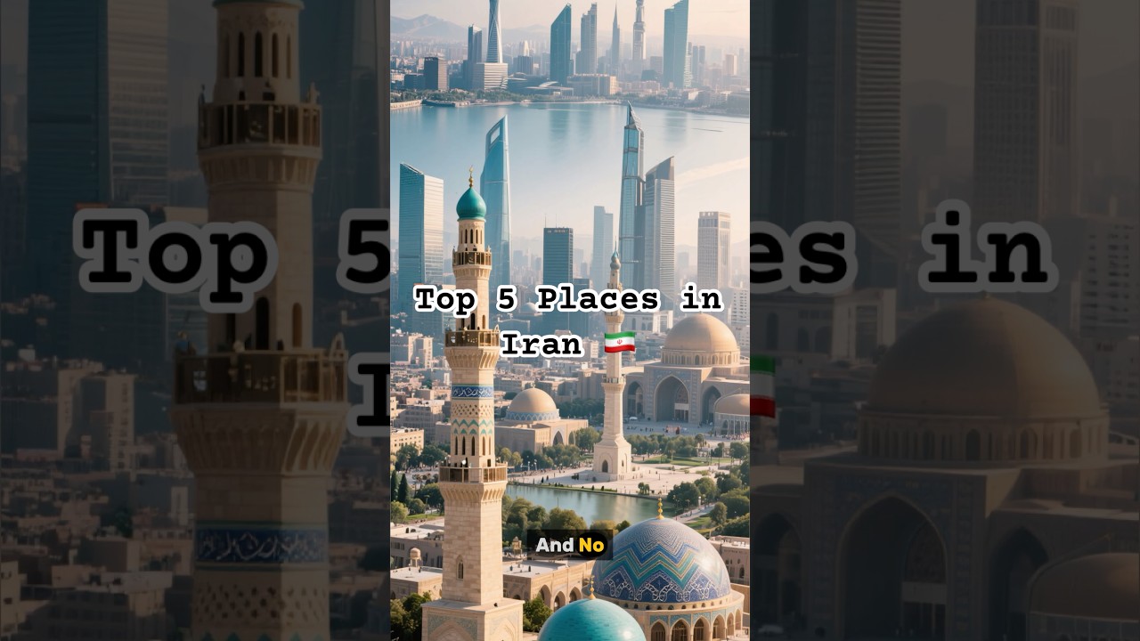 Top 5 Places to Visit in Iran 🇮🇷 #iran #iranian #asia #arabic #travel #top