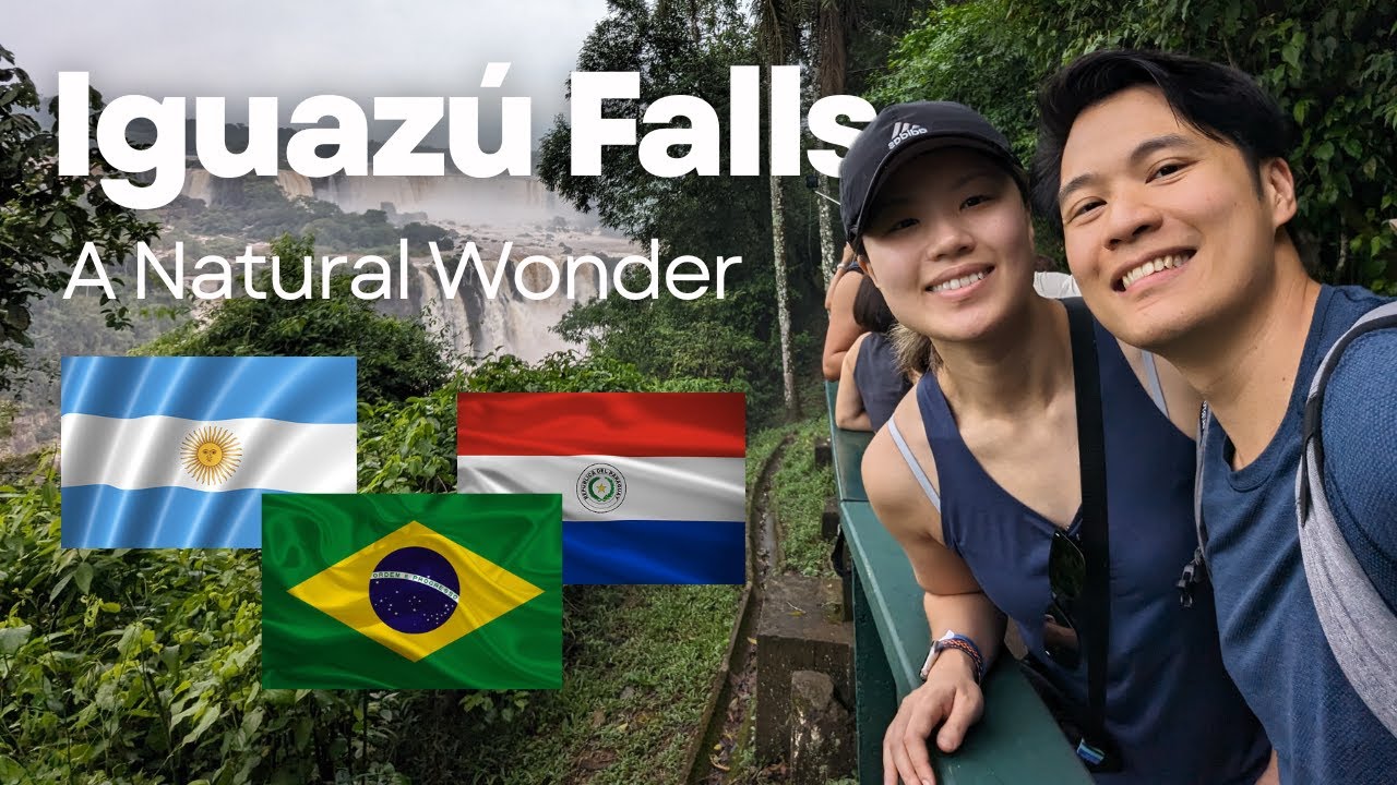 Iguazú Falls Adventure 🇦🇷🇧🇷🇵🇾 Wet and wild times at one of the Natural Wonders of the world!