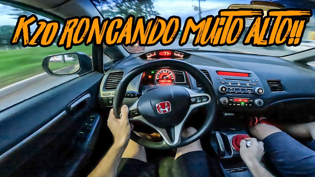 ACABANDO COM TUDO NO PRIMEIRO ROLE DE CIVIC SI!!🔥 SÓ VTECADA
