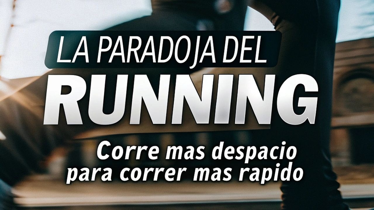 Corre más despacio para correr más rápido 🏃‍♂️ (El Secreto del Running que NO te han contado)