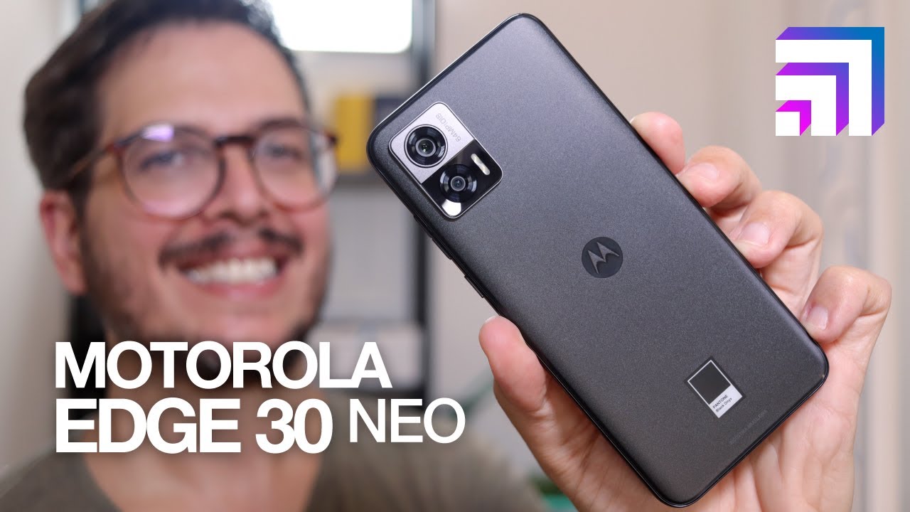 Motorola Edge 30 Neo - SMARTPHONE poderoso e compacto! Unboxing e impressões