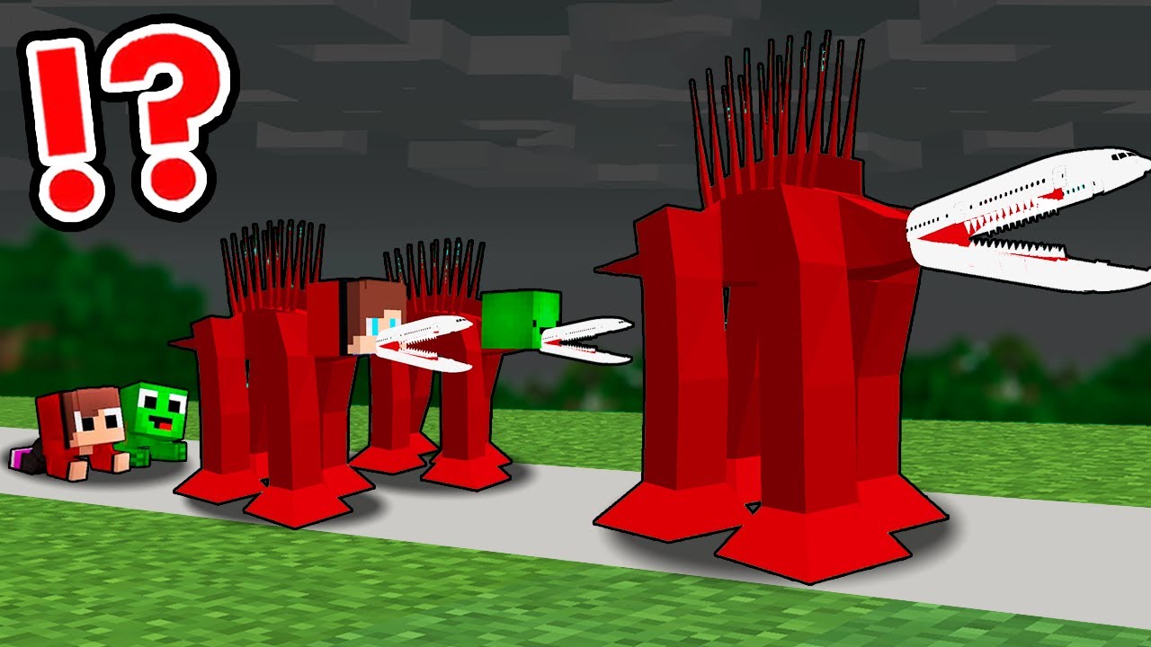 Mikey and JJ LIFE CYCLE to INFECTED SKY Evolution in Minecraft - Maizen !?
