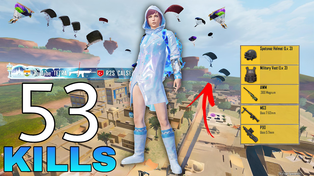 53 KILLS!🔥 BEST LOOT FASTEST AGGRESSIVE GAMEPLAY 🥵SAMSUNG,A7,A8,J5,J6,J7,J2,J3,XS,A3,A4,A5,A6