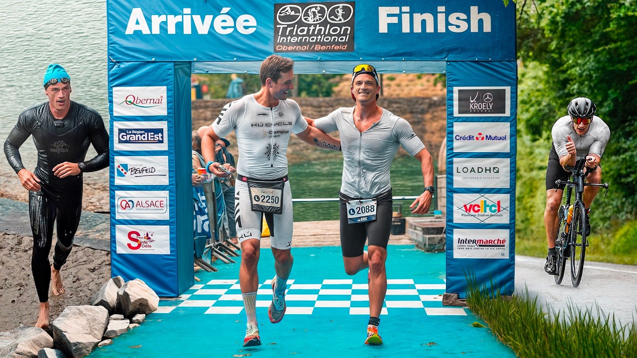 J&rsquo;ai tent&eacute; le Triathlon L le plus dur&hellip; sans m&rsquo;&ecirc;tre pr&eacute;par&eacute; 😅 (ft. @ironuman)