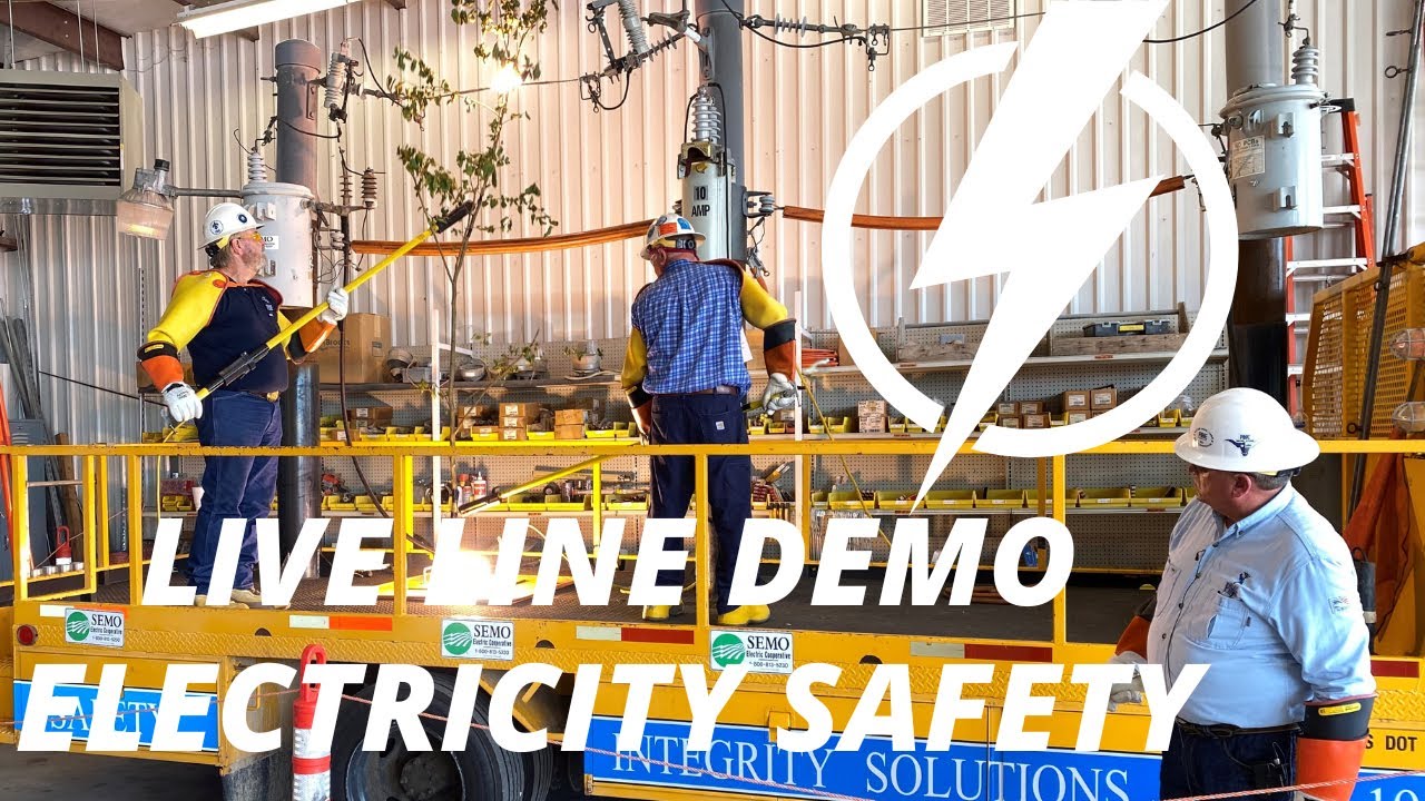 Electricity Live Line Demonstration -  SEMO Electric Cooperative & Pike Energy