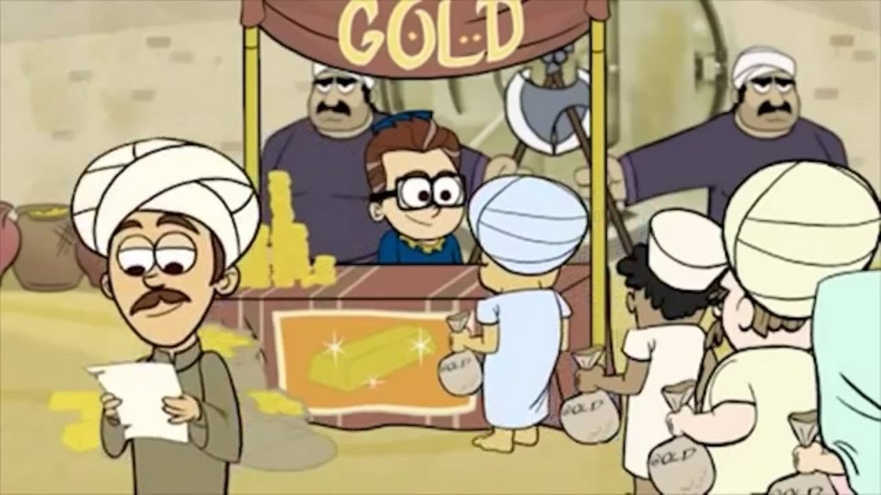 The Invention of Money and Currency, Inflation and Ultimate Fall (Short Animated Movie)