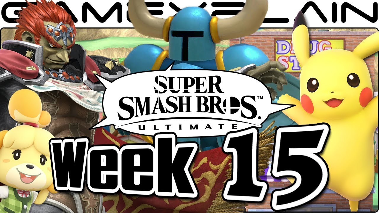 Smash Bros Ultimate Update: Pikachu, Ganondorf, Onett, Animal Crossing Music, & New Leak?! - Week 15