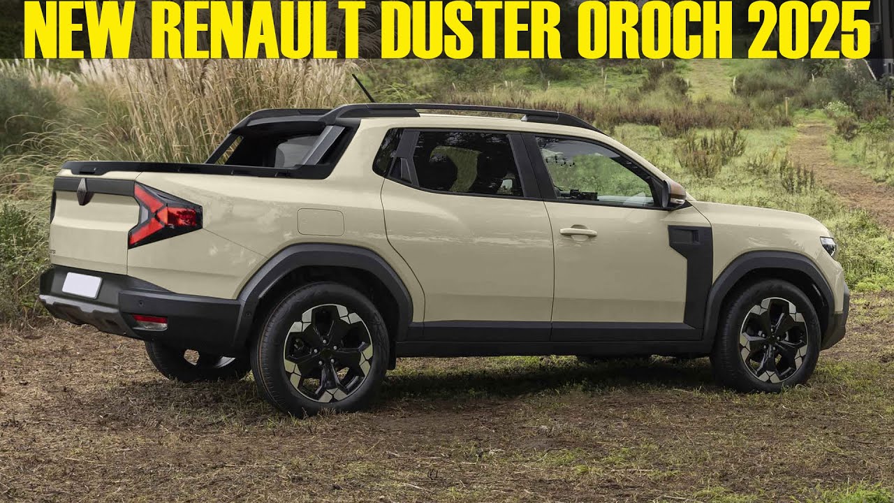2025-2026 New Renault ( Dacia ) Duster Oroch - Compact pickup!